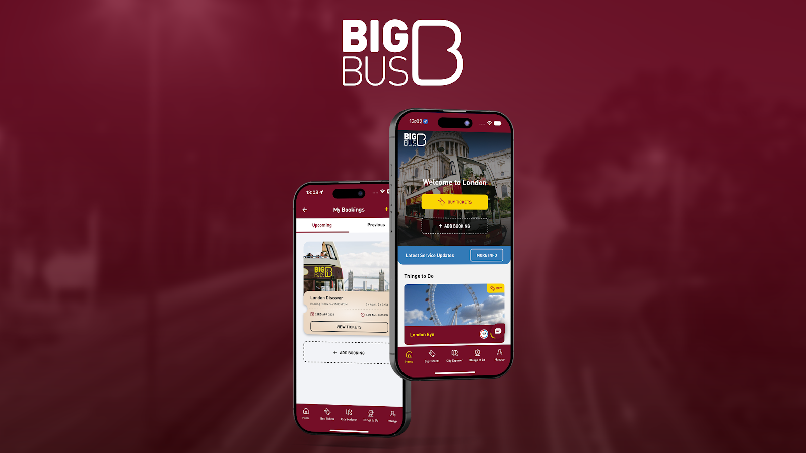 Big Bus Tours App